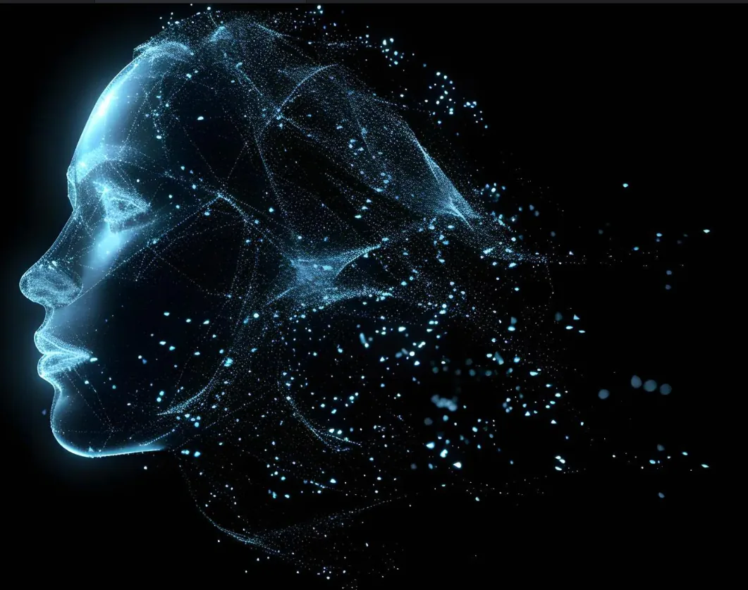 Cabeza holográfica IA — PesoNix Centro Neural